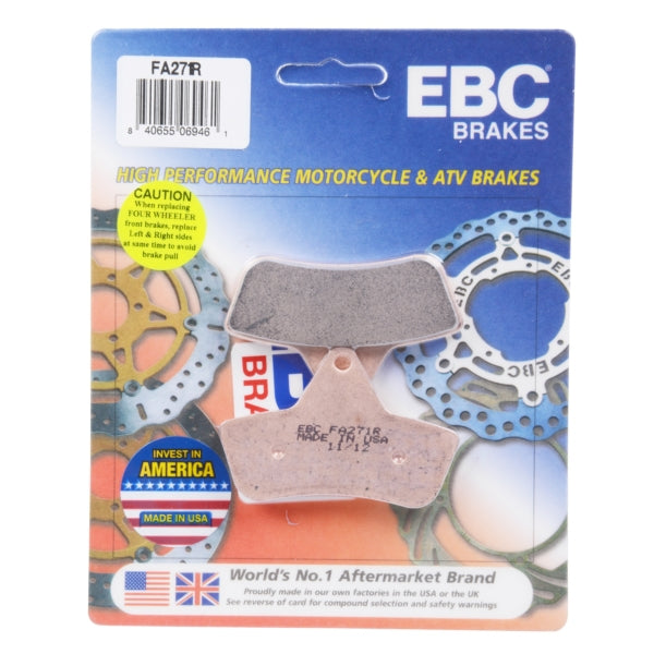 EBC R Series Long Life Sintered Brake Pads FA271R