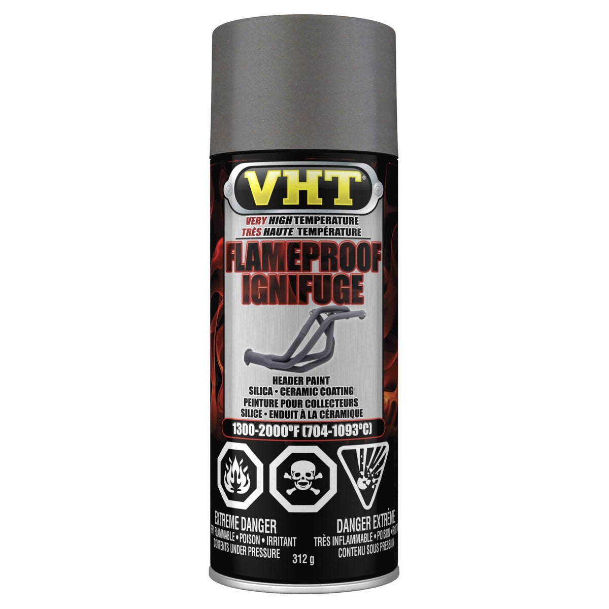 VHT Flameproof Coating Nu-Cast Cast Iron spray can