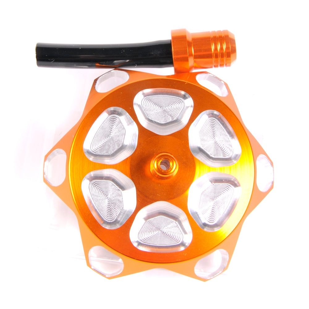 Keiti Billet Gas Cap Orange for KTM 024857