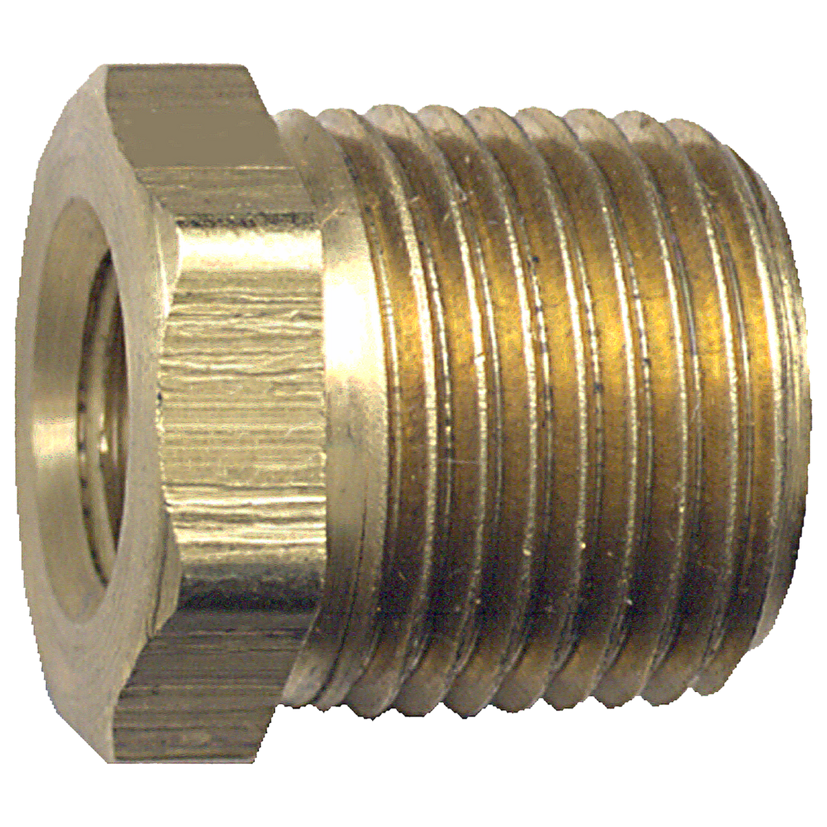 Fairview Brass Bushing 1/2 in MPT x 3/8 in FPT 110-DC
