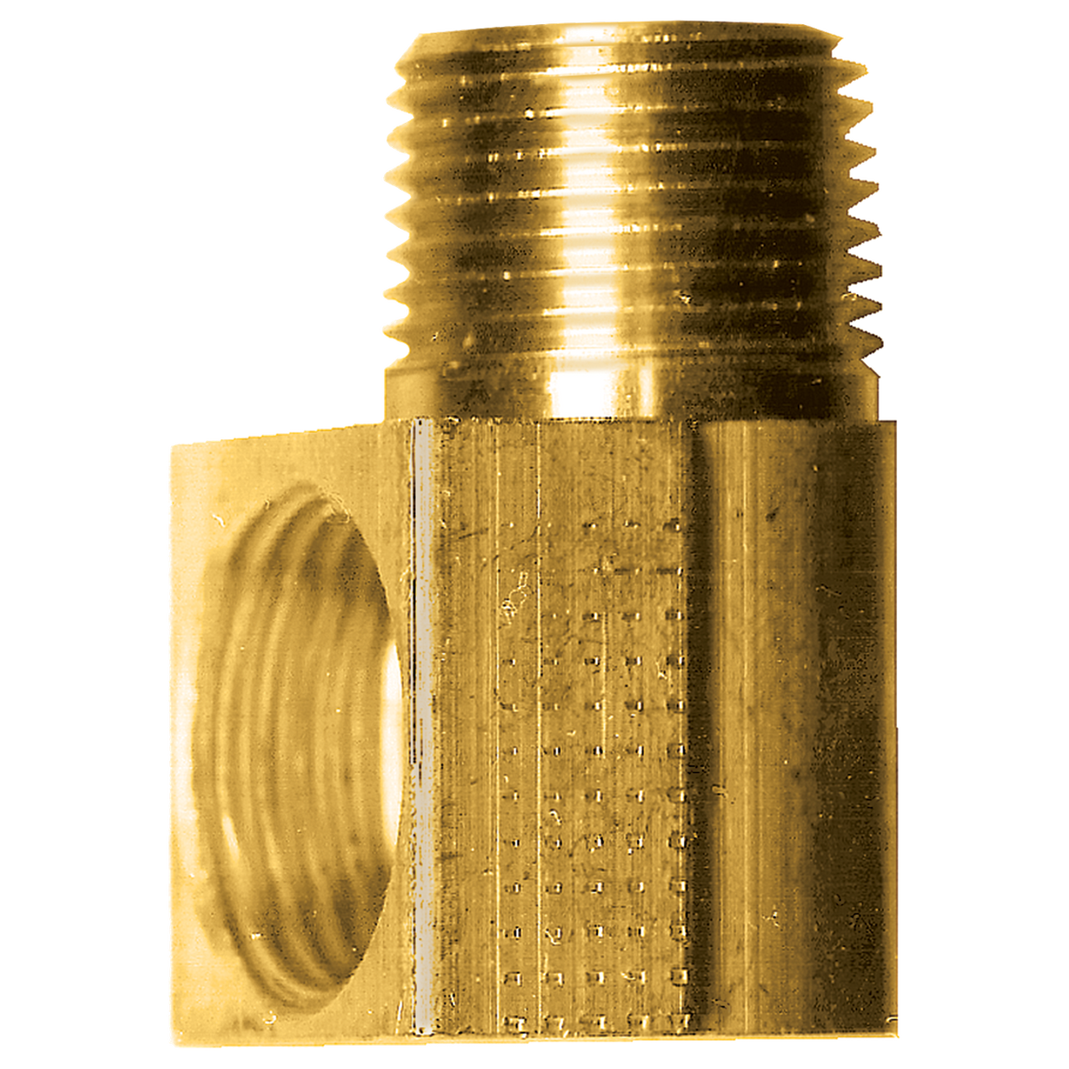 Fairview Brass Inverted Flare 90° Elbow 5/16" x 1/8" MPT 149-5A