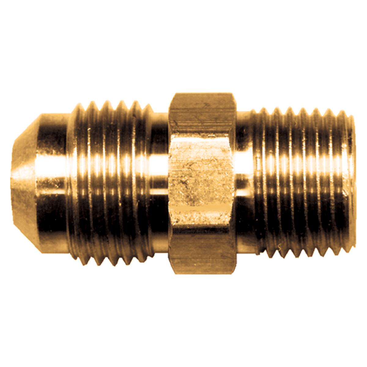 Fairview Brass Adapter 3/16" Male SAE x 1/8" MPT 48-3A