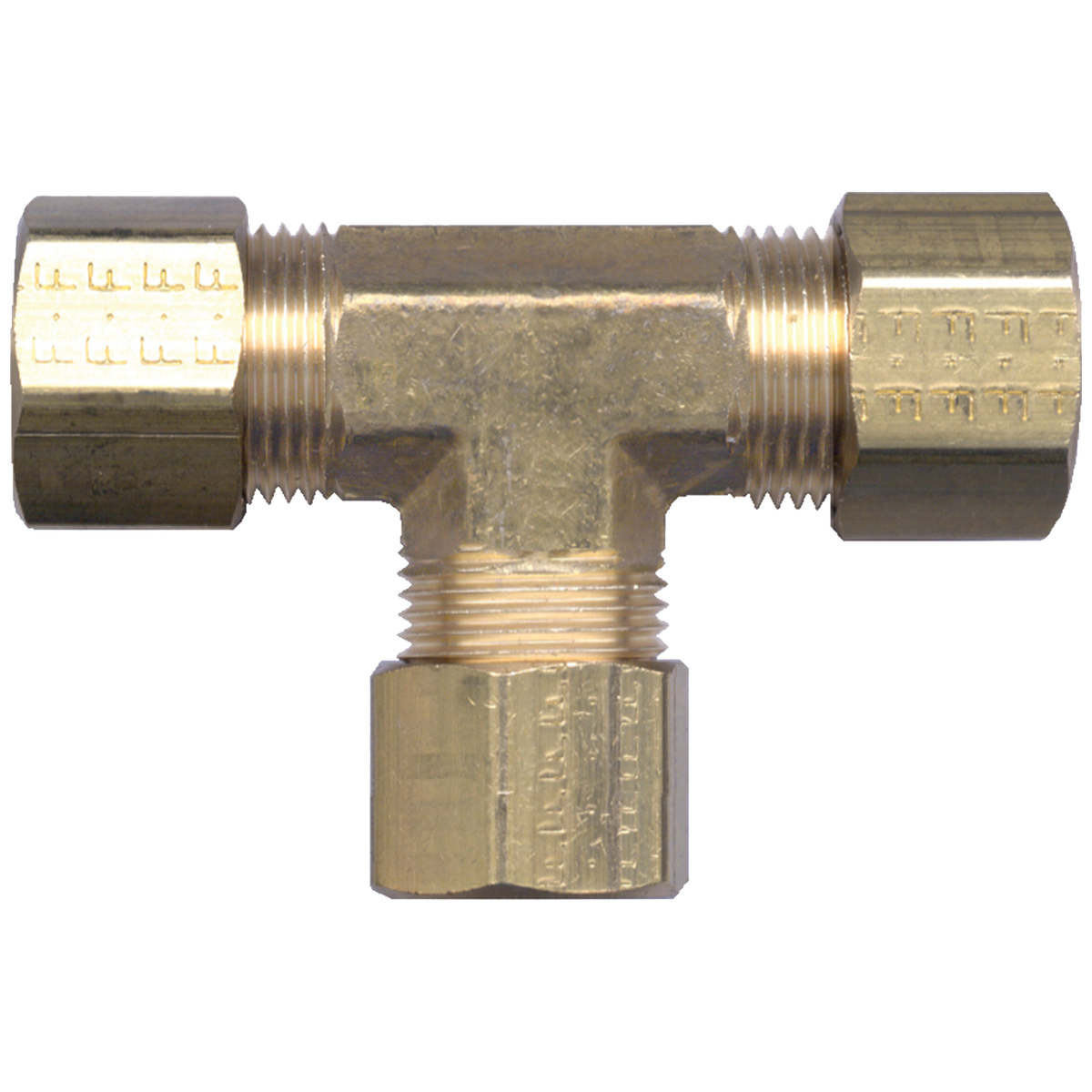 Fairview Brass Compression Tee 1/4 64-4