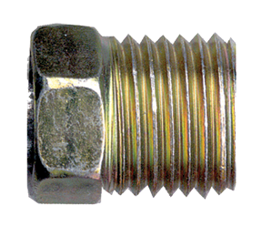 Fairview Steel Tube Nut 1/2" I.D. 3/4"-18 S141-8