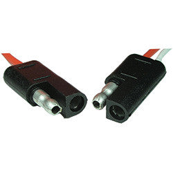 Pico 2 Pin Trailer Connector 16 AWG 12" 1871-BP