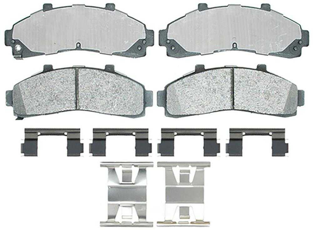 ACDelco Front Disc Brake Pad Set 14D652CH