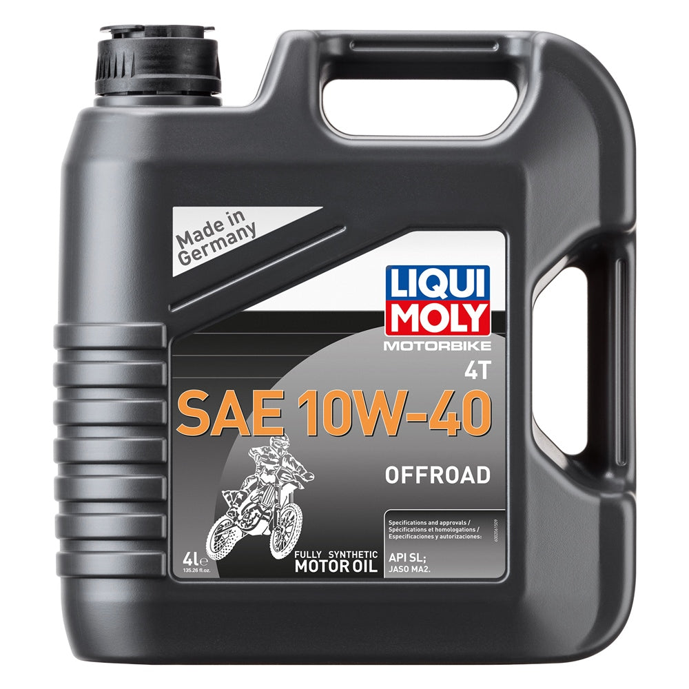Liqui Moly 4T Synthetic Motor Oil 10W40 4L 153249