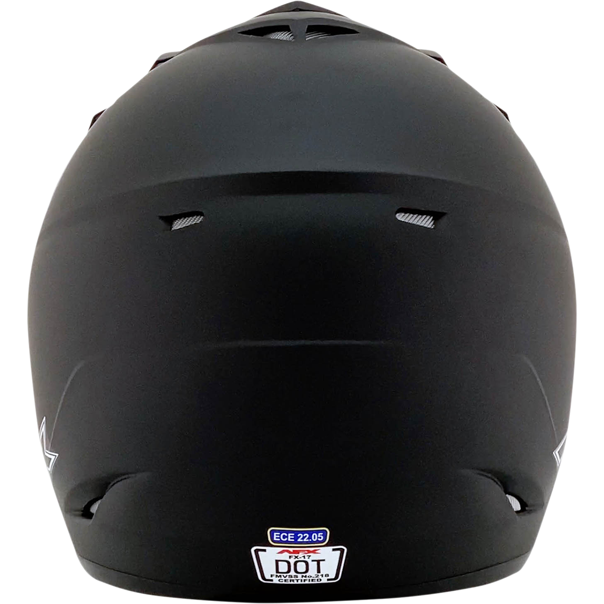 AFX FX-17 Off-Road Helmet Flat Black Medium 0110-1752