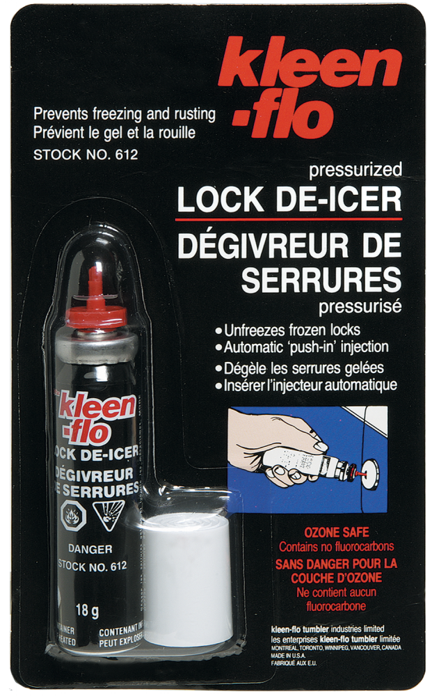 Kleen-Flo Lock De-Icer 18 g 612