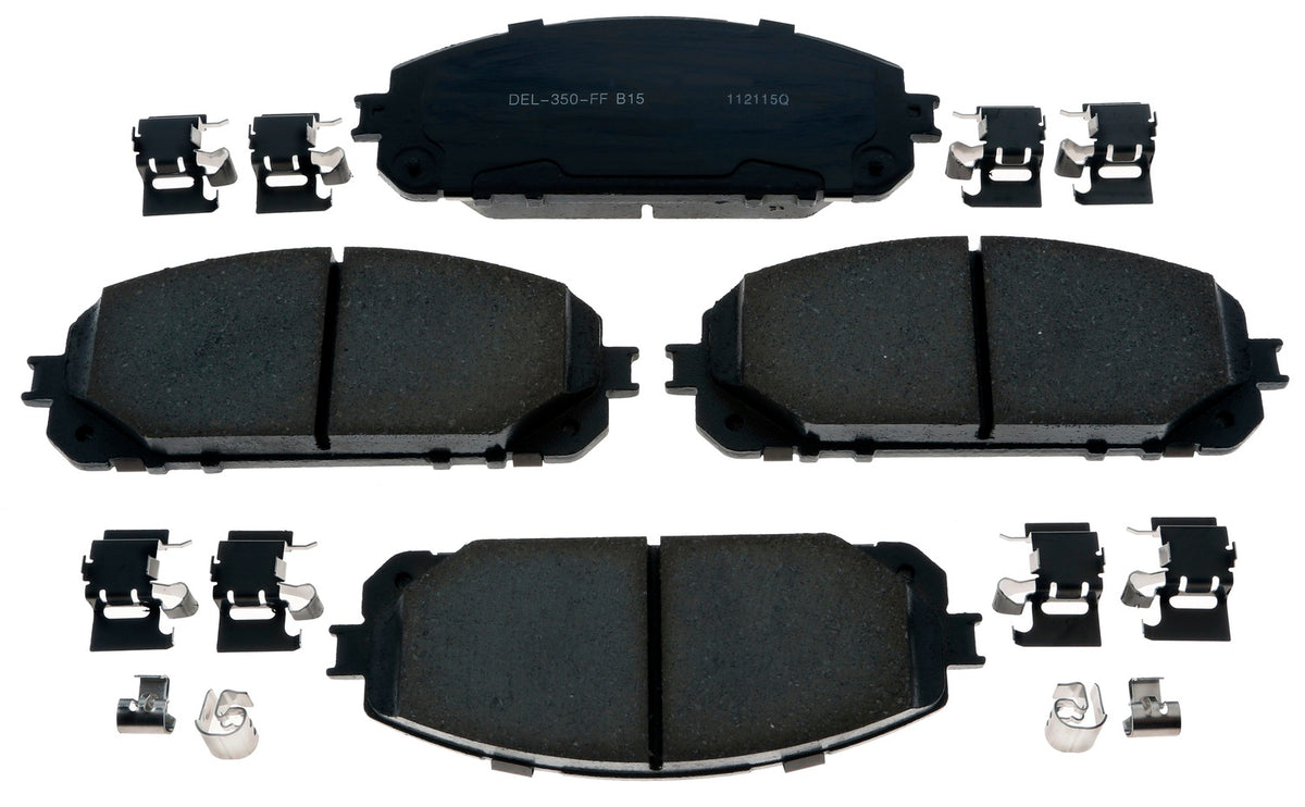 ACDelco Front Brake Pad Set 17D1709CH