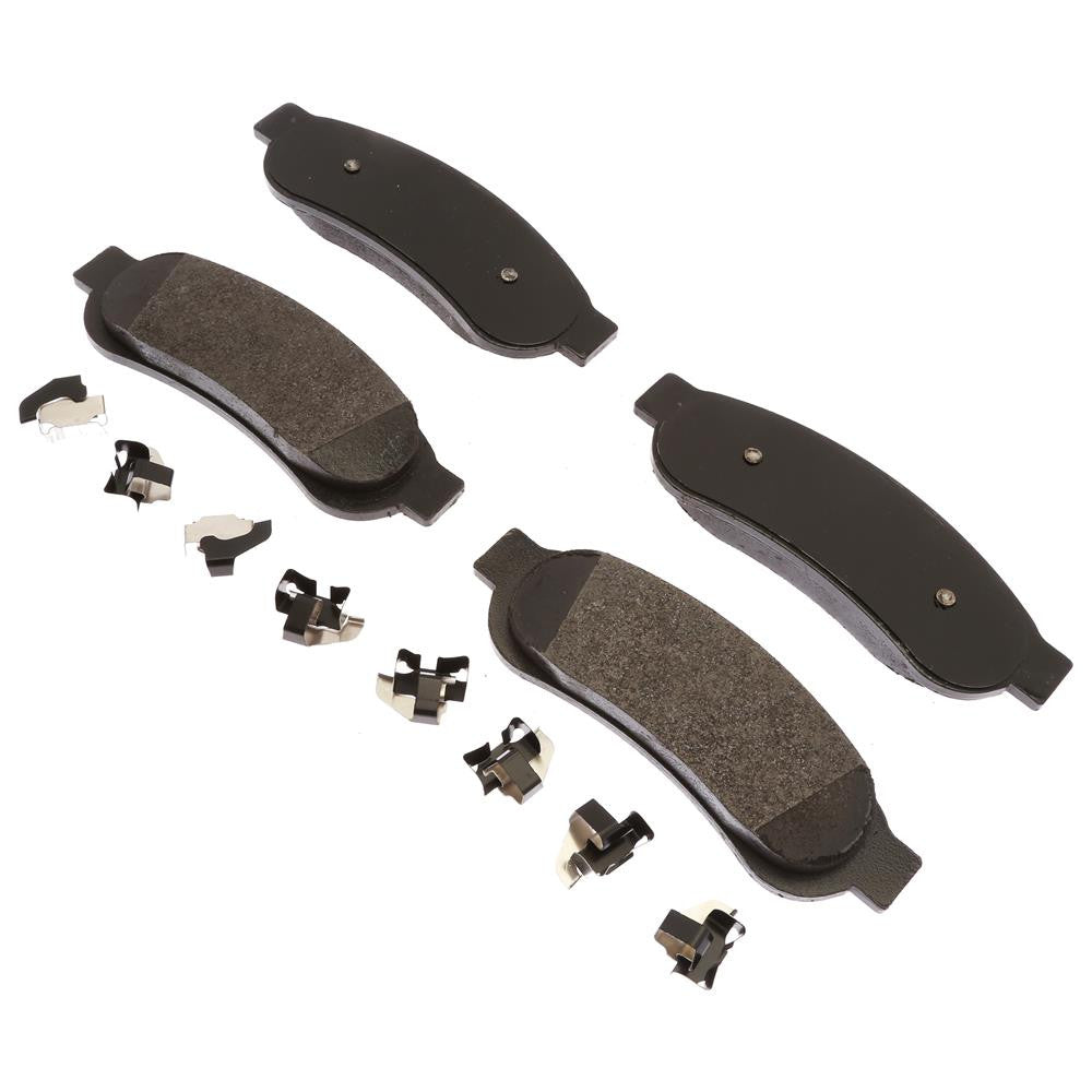 ACDelco Gold Semi-Metallic Rear Disc Brake Pad Set 17D1334MHF1