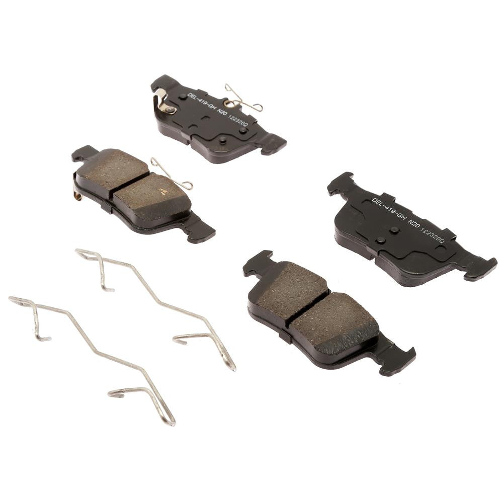 ACDelco Gold Ceramic Rear Disc Brake Pad Kit 17D1878CHF1