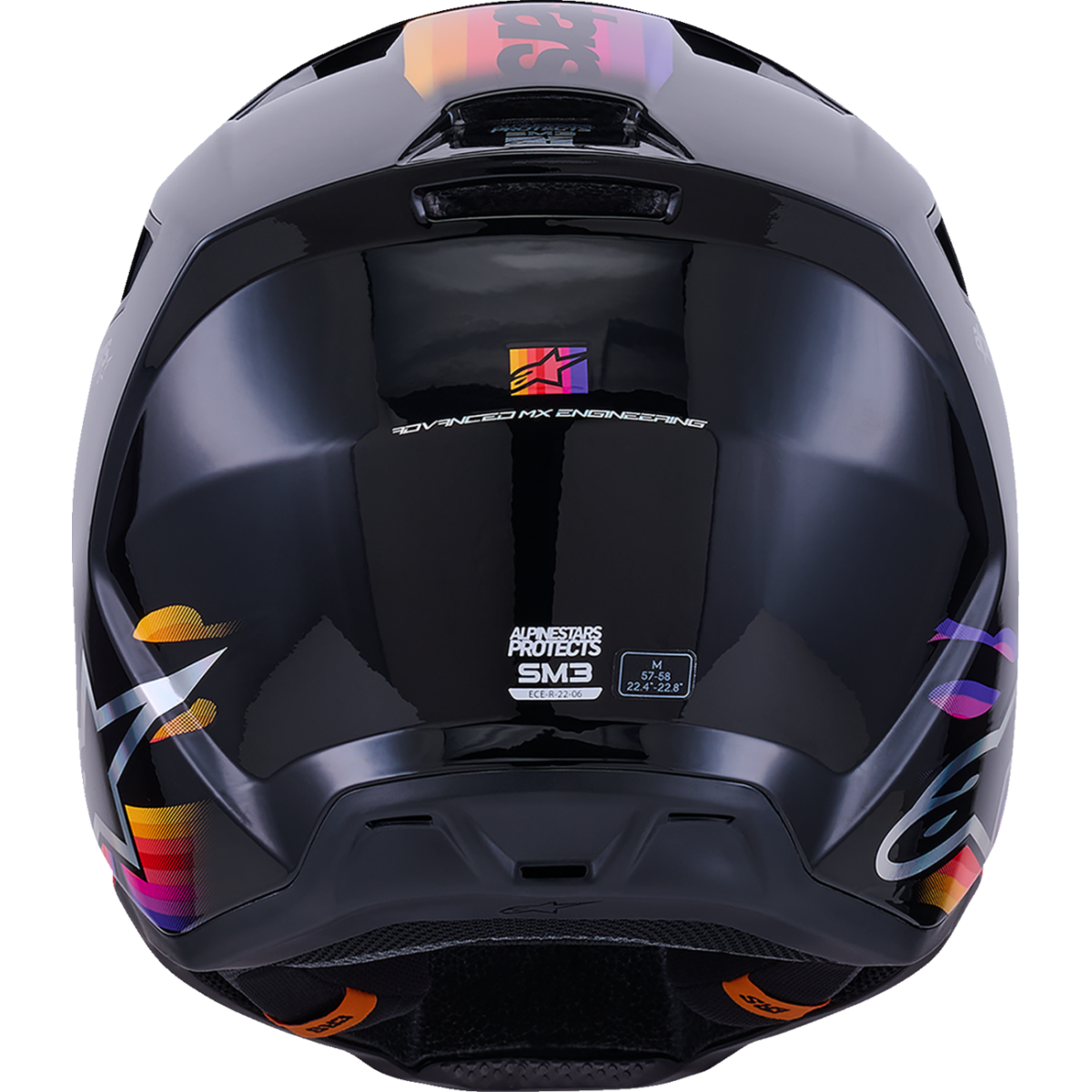 Alpinestars SM3 Force Off-Road Helmet Gloss Black Large 0110-9198