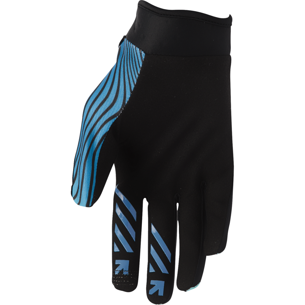 Thor Launchmode Identity Glove Teal/Black Large 3330-8531