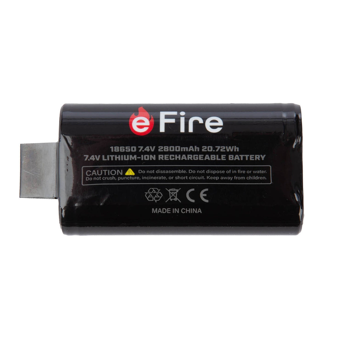 Klim eFire Goggle Battery Black 3417-000-000-000