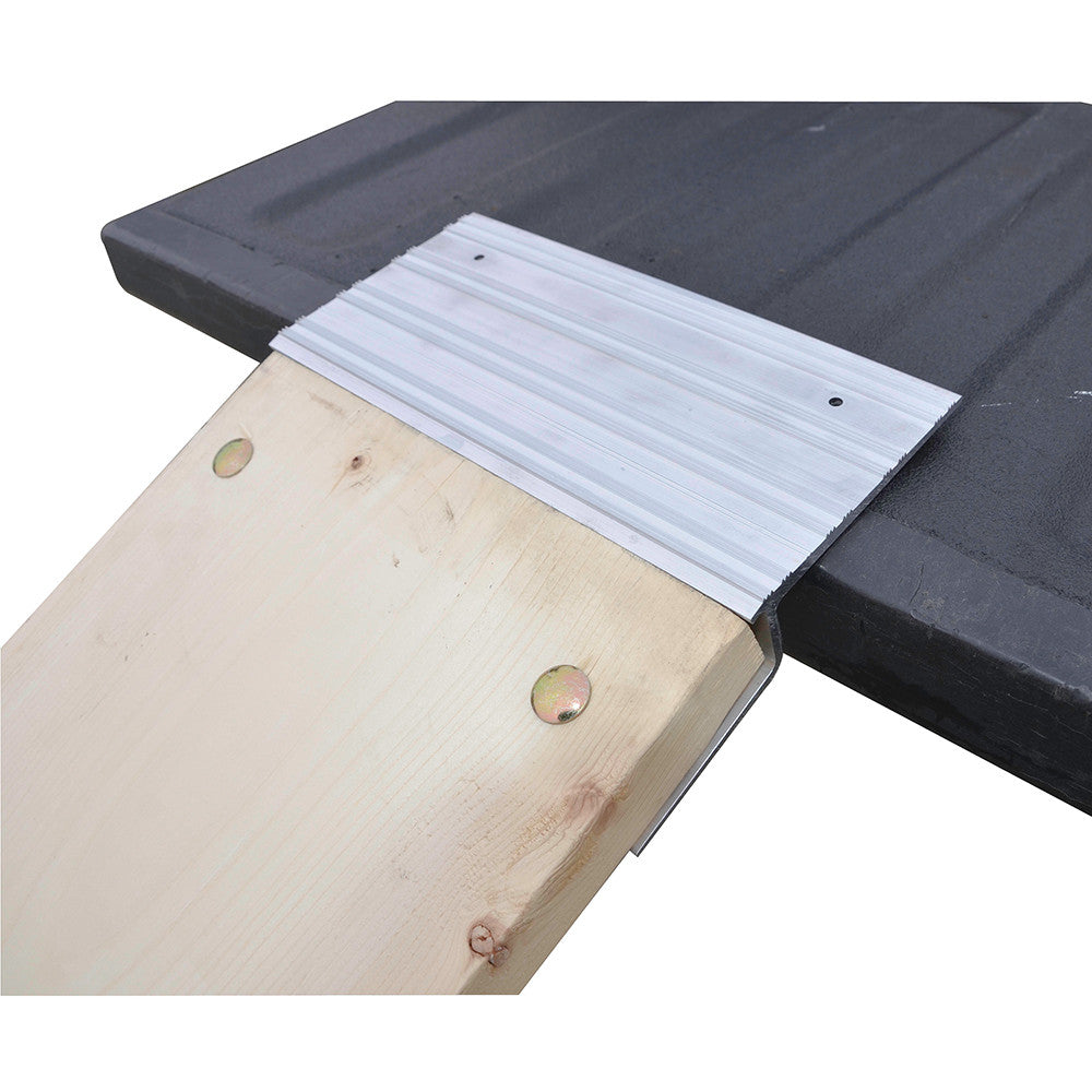 Erickson 750 Lb Aluminum Ramp Plates 1/4" Deck Plate 2"X8" 07200