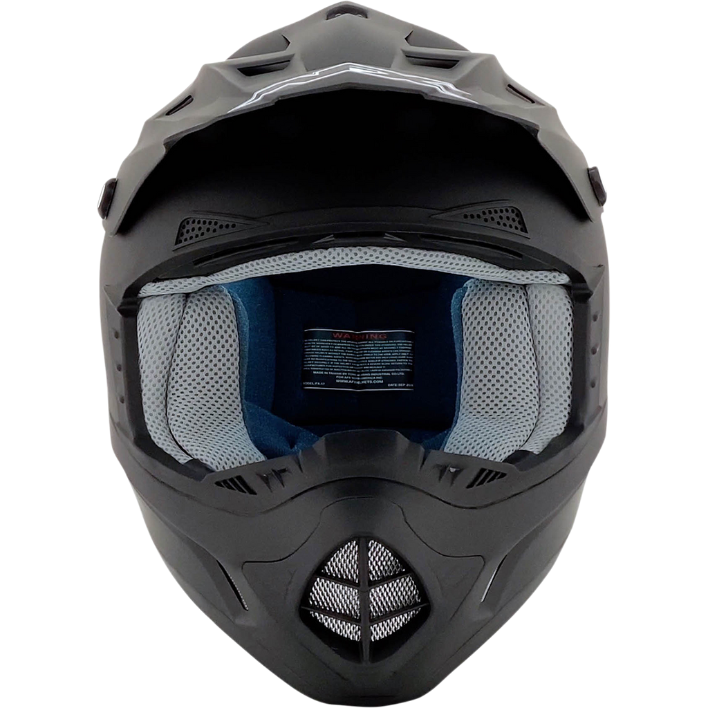 AFX FX-17 Off-Road Helmet Flat Black Medium 0110-1752