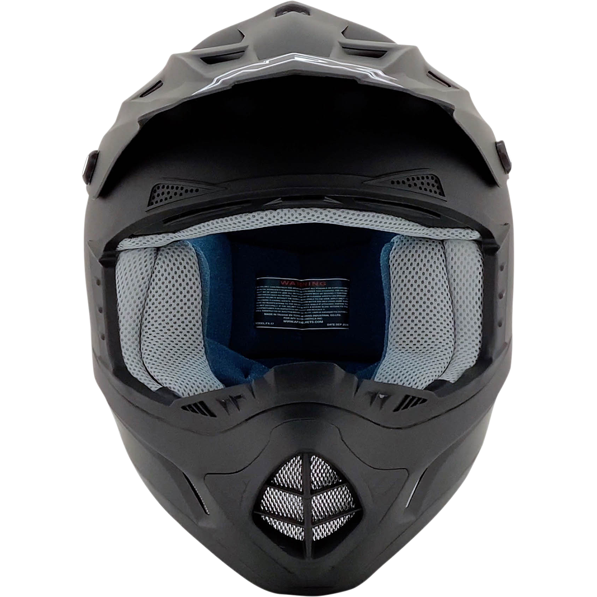 AFX FX-17 Off-Road Helmet Flat Black Medium 0110-1752