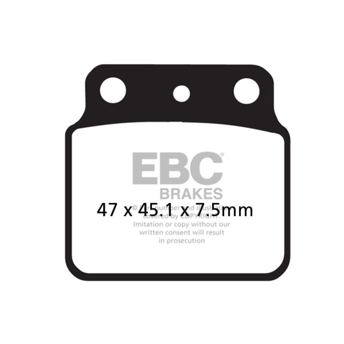 EBC Brakes Rear Brake Pads FA137R