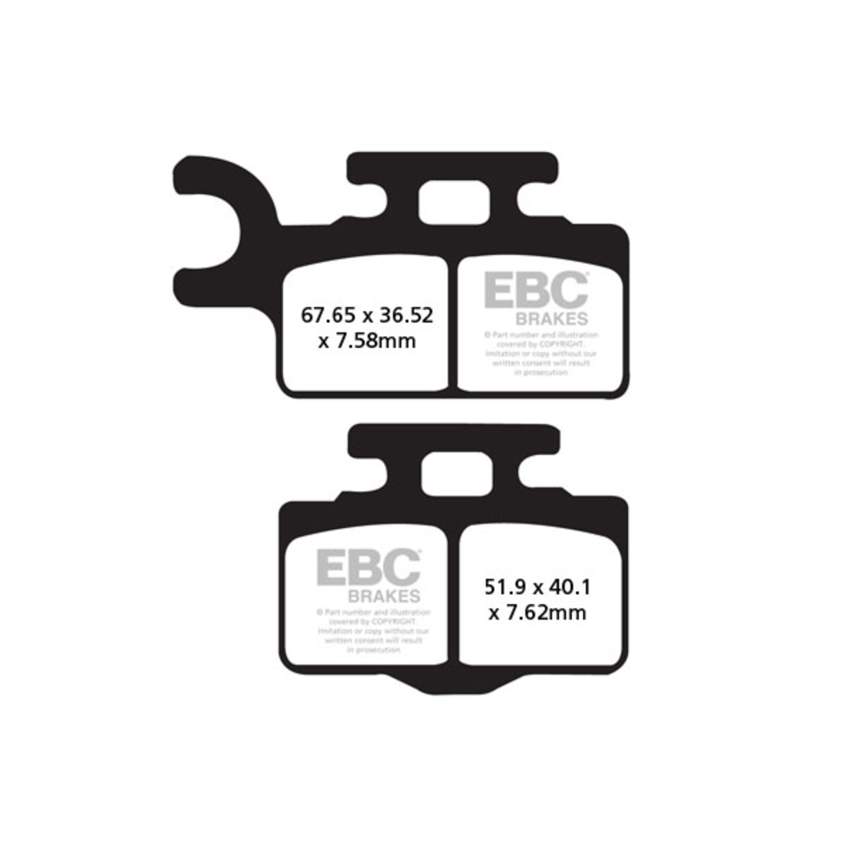 EBC Brakes Brake Pad FA302R