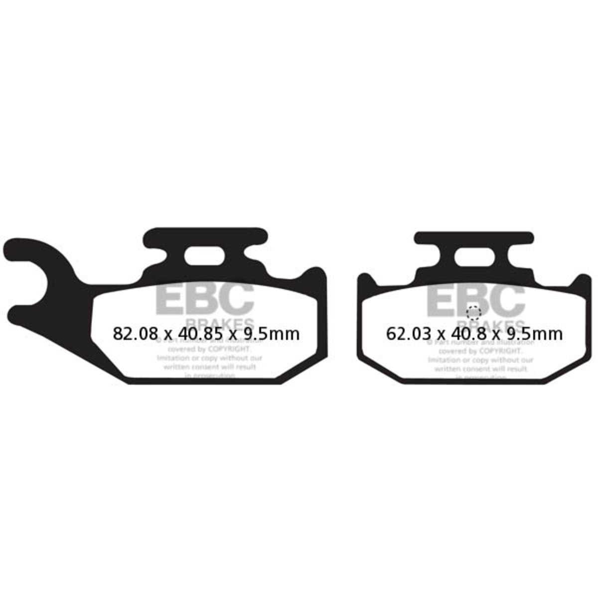 EBC Brakes Brake Pads FA428R