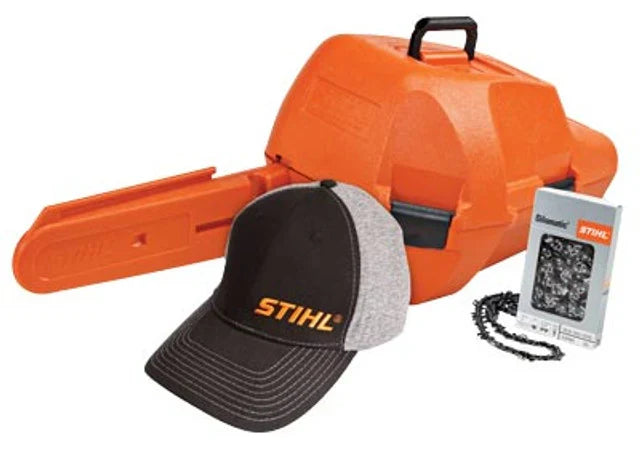 STIHL Wood Pro Kit: Woodsman case, chain loop and hat