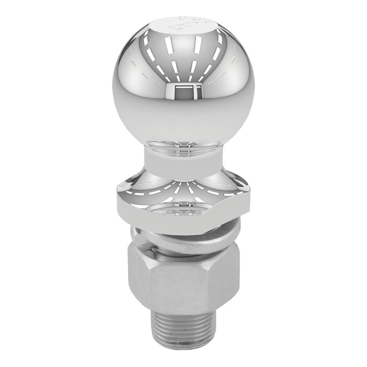 CURT 2 in. Trailer Ball, 1 in. x 2-1/8 in. Shank, 7,500 lb 40037