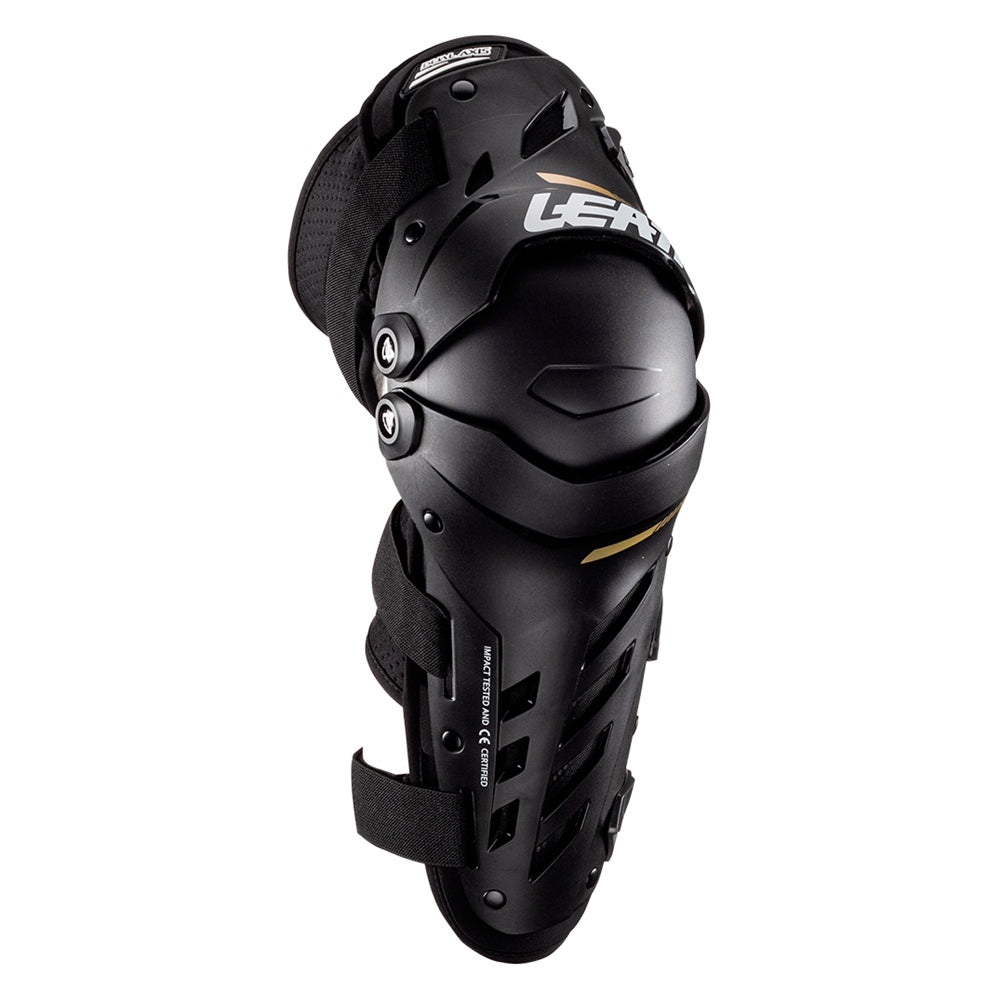 Leatt Dual Axis Knee and Shin Guard Black Size S/M 410752