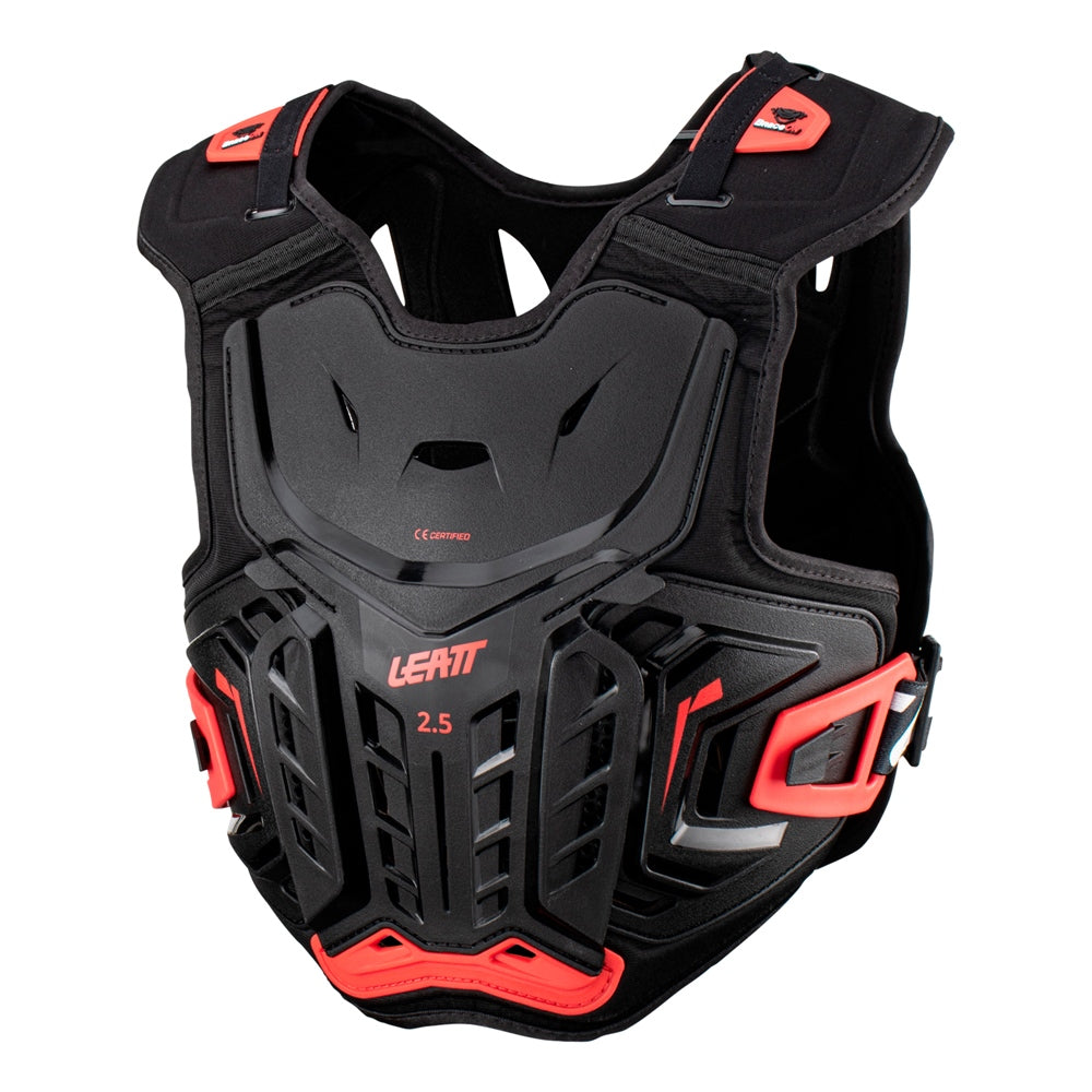 Leatt Chest Protector 2.5 Junior Black Red Size S/M 410912