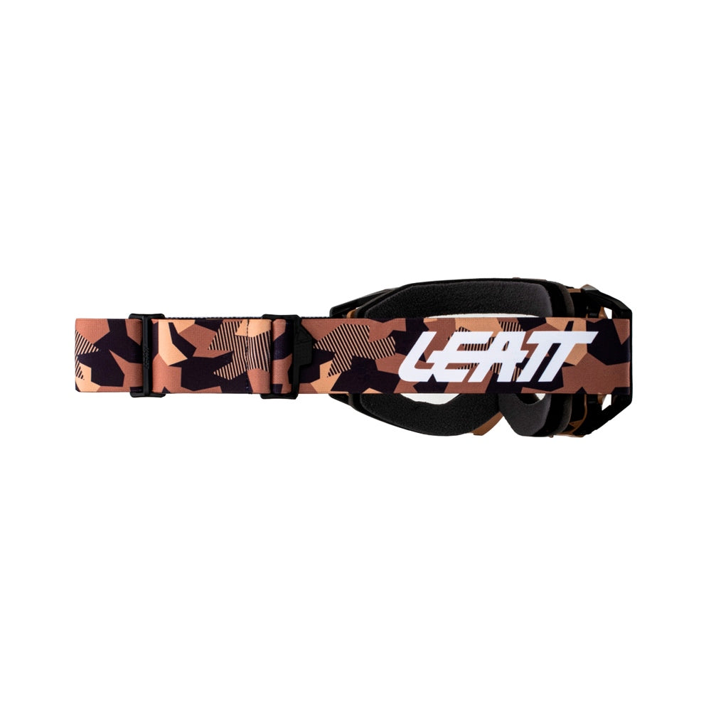 Leatt Velocity 5.5 Enduro Goggle Stone Frame Clear Lens 413741