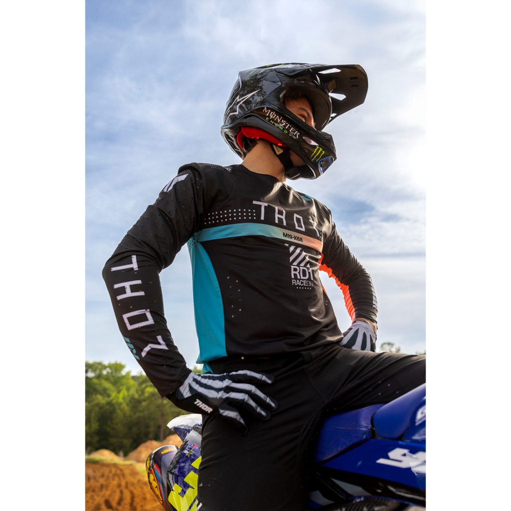 Thor Sportmode X-Ray Glove Black/White Medium 3330-8291