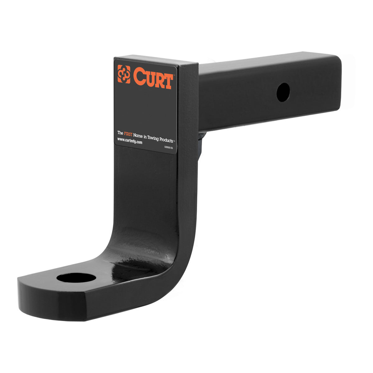 CURT Class 4 Ball Mount, 2 in. Shank, 12,000 lb, 6 in. Drop 45446
