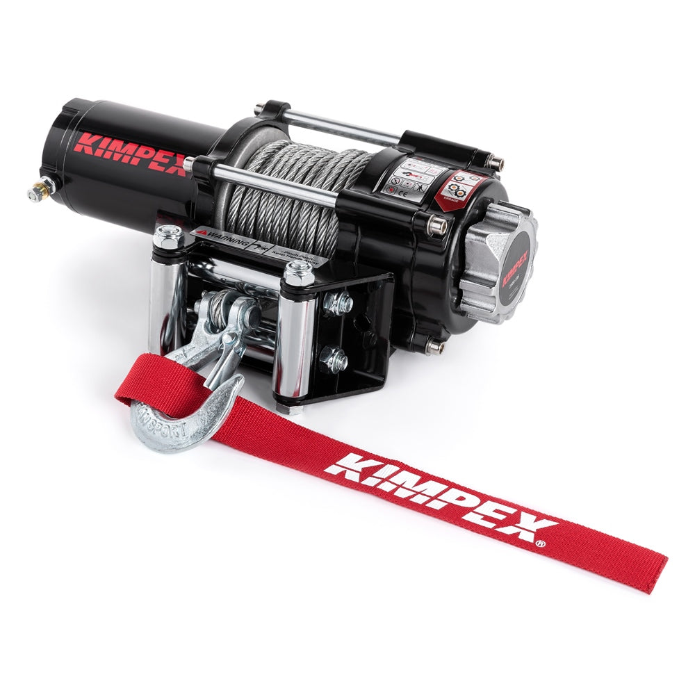 Electric Winch 2500 lb with Steel Cable 458210