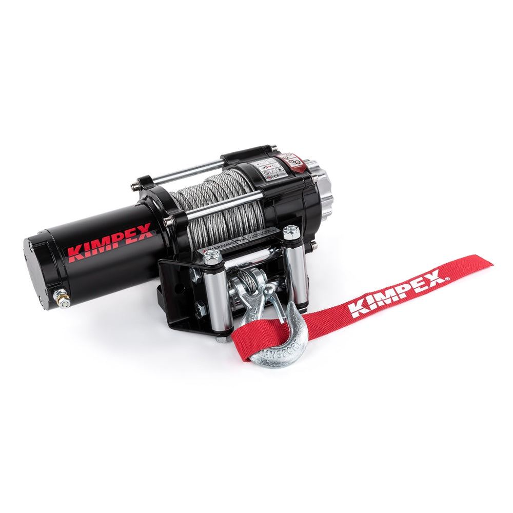 Electric Winch 2500 lb with Steel Cable 458210