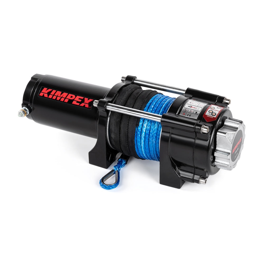 3500 lb Electric Winch Synthetic Rope IP67 458253