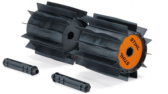STIHL KW-MM PowerSweep Rubber Paddle Attachment 46017404604