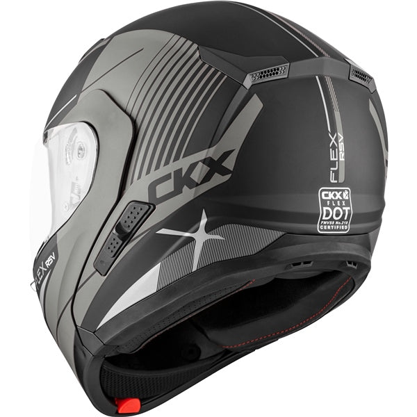 CKX 520275 CKX Flex RSV Modular Helmet Summer Tempo Matte Gray XL