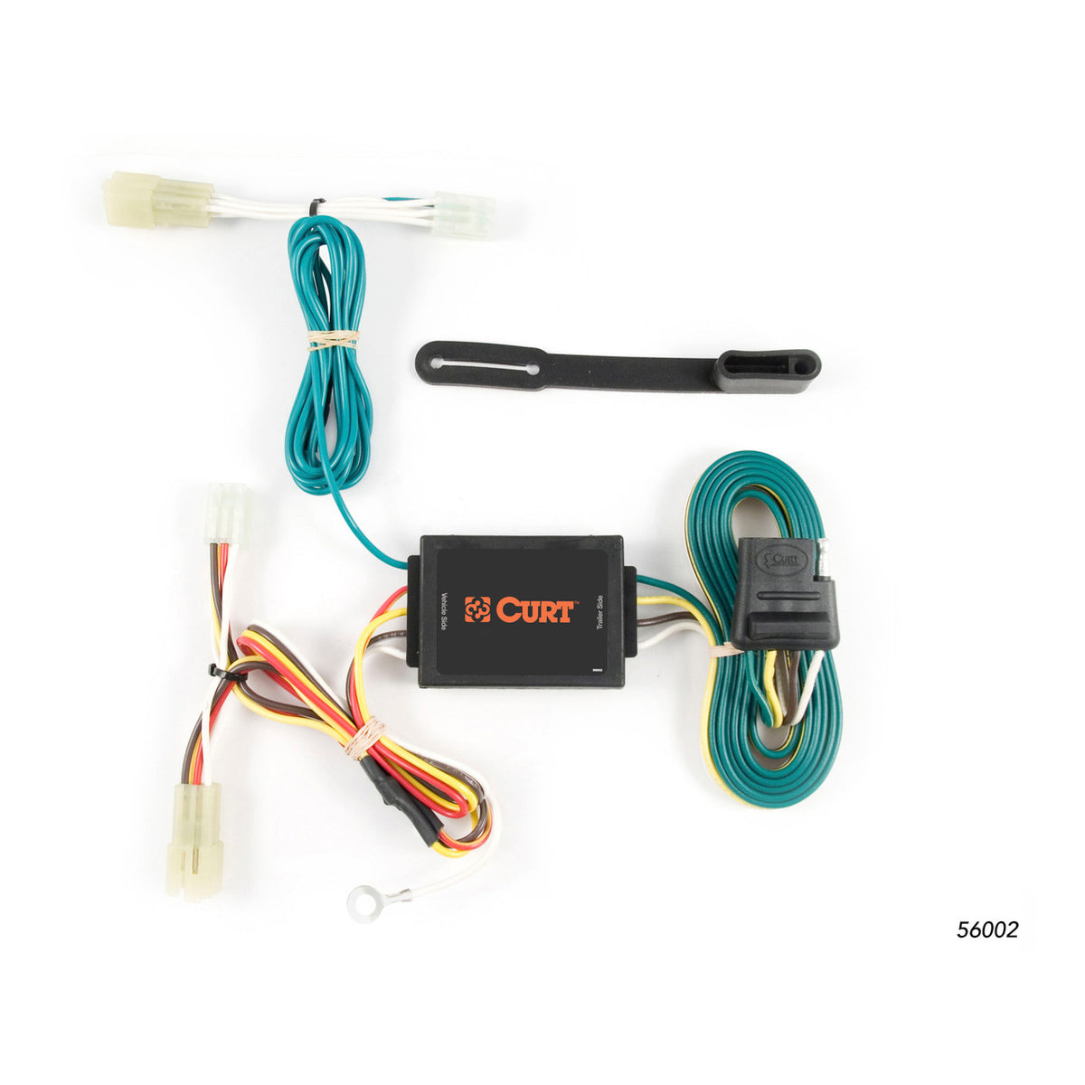 CURT Custom Trailer Wiring Harness, 4-Way Flat 56002
