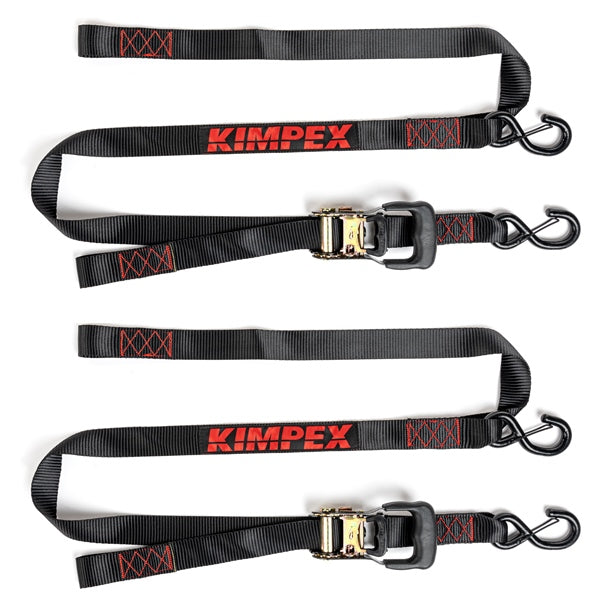 Kimpex Ratchet Tie Down with Loop 1.5 in x 6 ft 4400 lb 715072