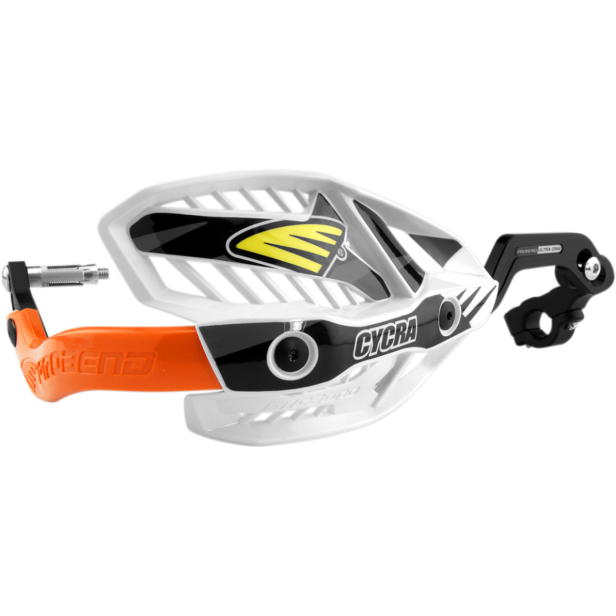 Cycra Ultra Probend CRM Handguards White/Orange for Oversize Bars 0635-1192