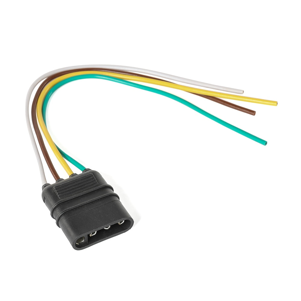 4-Way Male Trailer Wire Connector 12 Inch Lead 745644