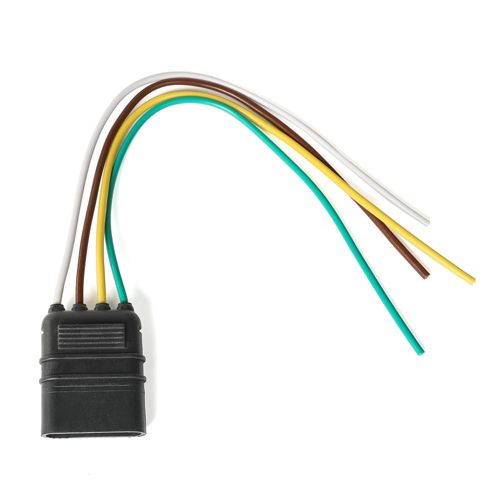 4-Way Male Trailer Wire Connector 12 Inch Lead 745644