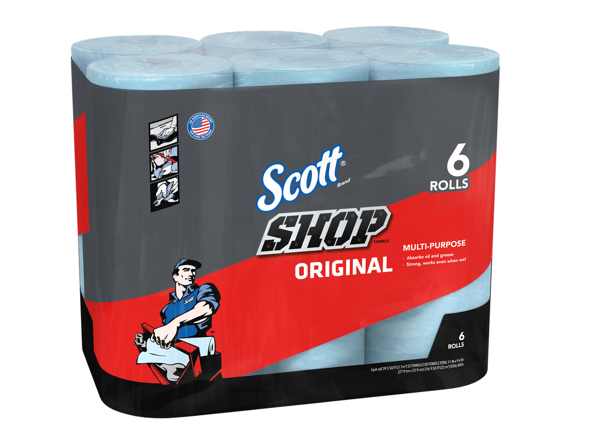 Scott Shop Towels Original 6 Pack 75125