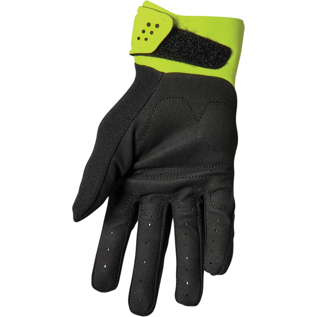 Thor Youth Spectrum Glove Black/Acid Large 3332-1621