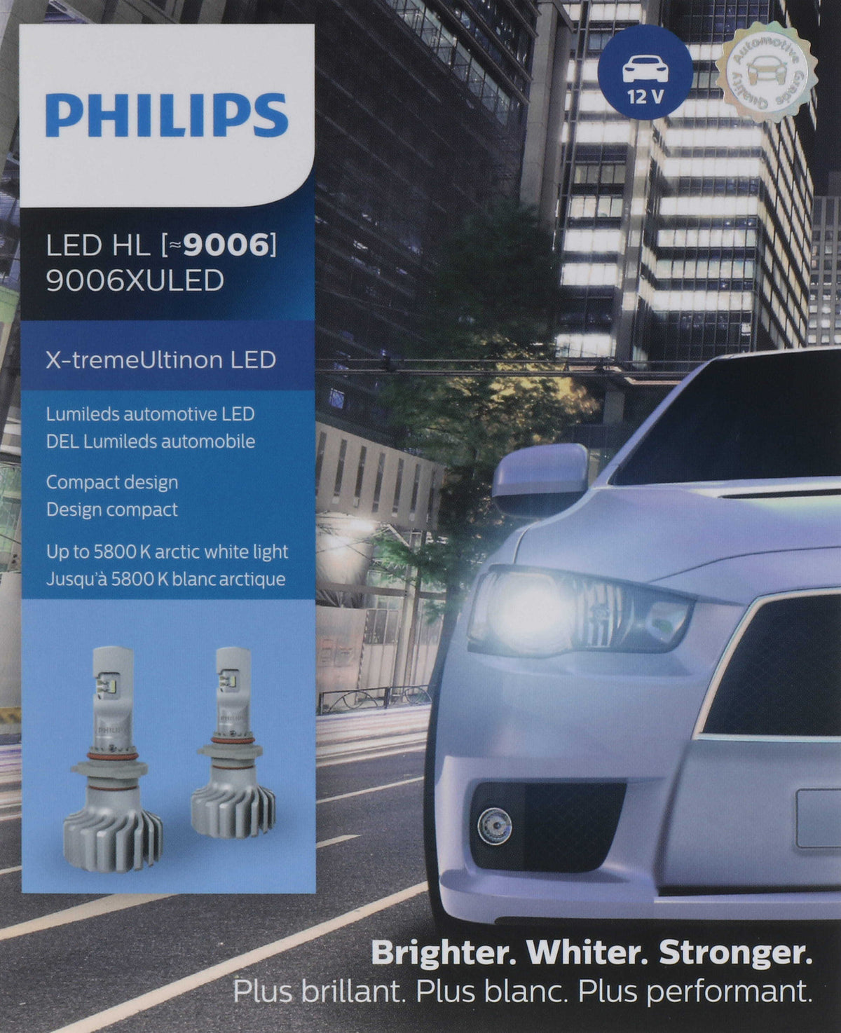 Philips X-tremeUltinon LED Headlight 9006 Pair 9006XULED