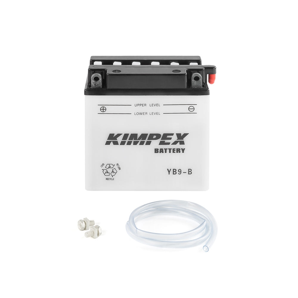 Heavy Duty YB9-B Powersports Battery Acid Not Included 913046