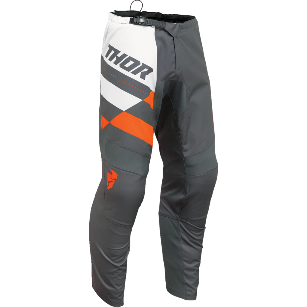Thor Sector Checker Pant Charcoal/Orange Size 32 2901-10996