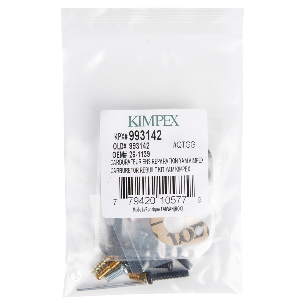 Carburetor Rebuild Kit for Yamaha 993142