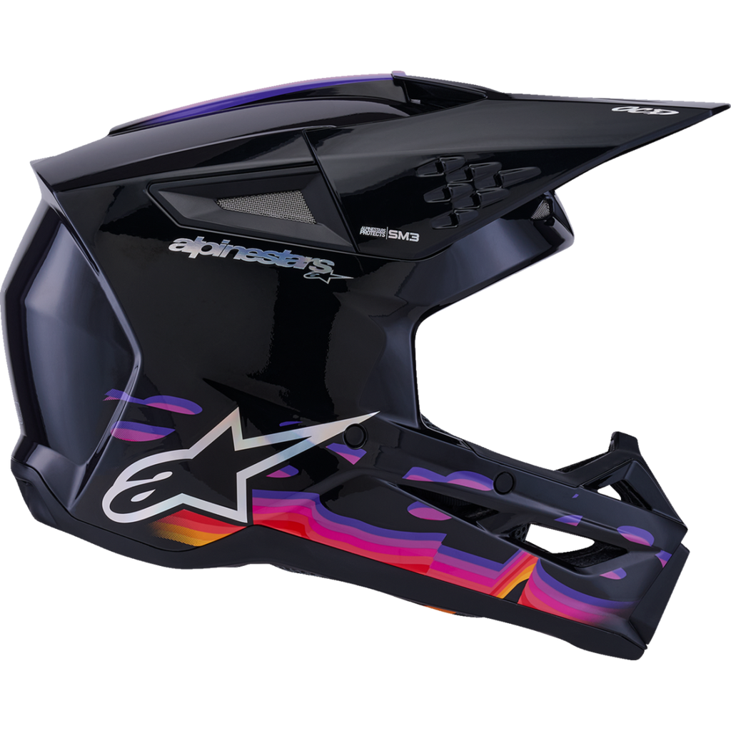 Alpinestars SM3 Force Off-Road Helmet Gloss Black Large 0110-9198