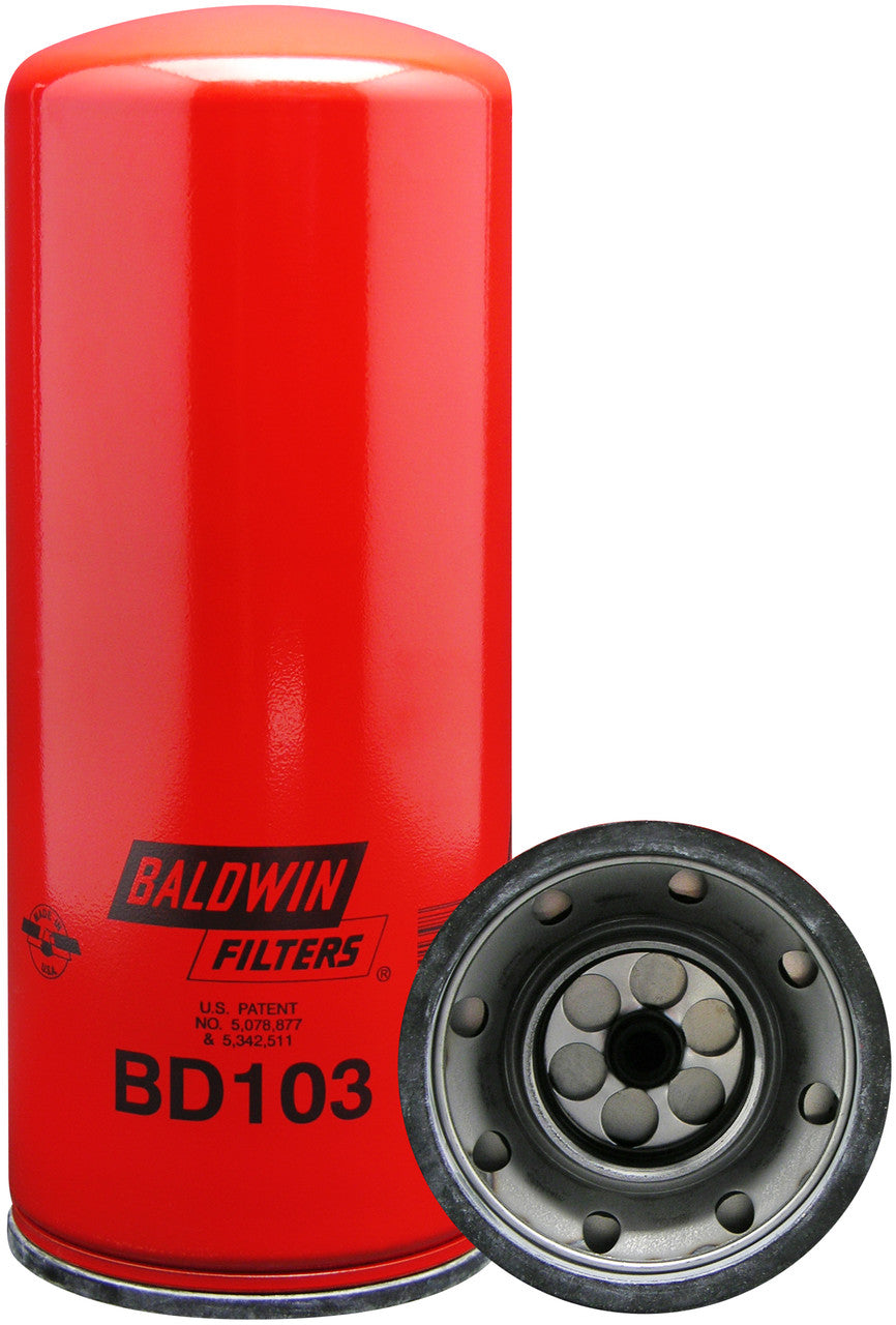 Baldwin BD103 Dual-Flow Spin-on Oil Filter